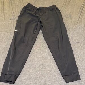 Grey skechers scrub joggers